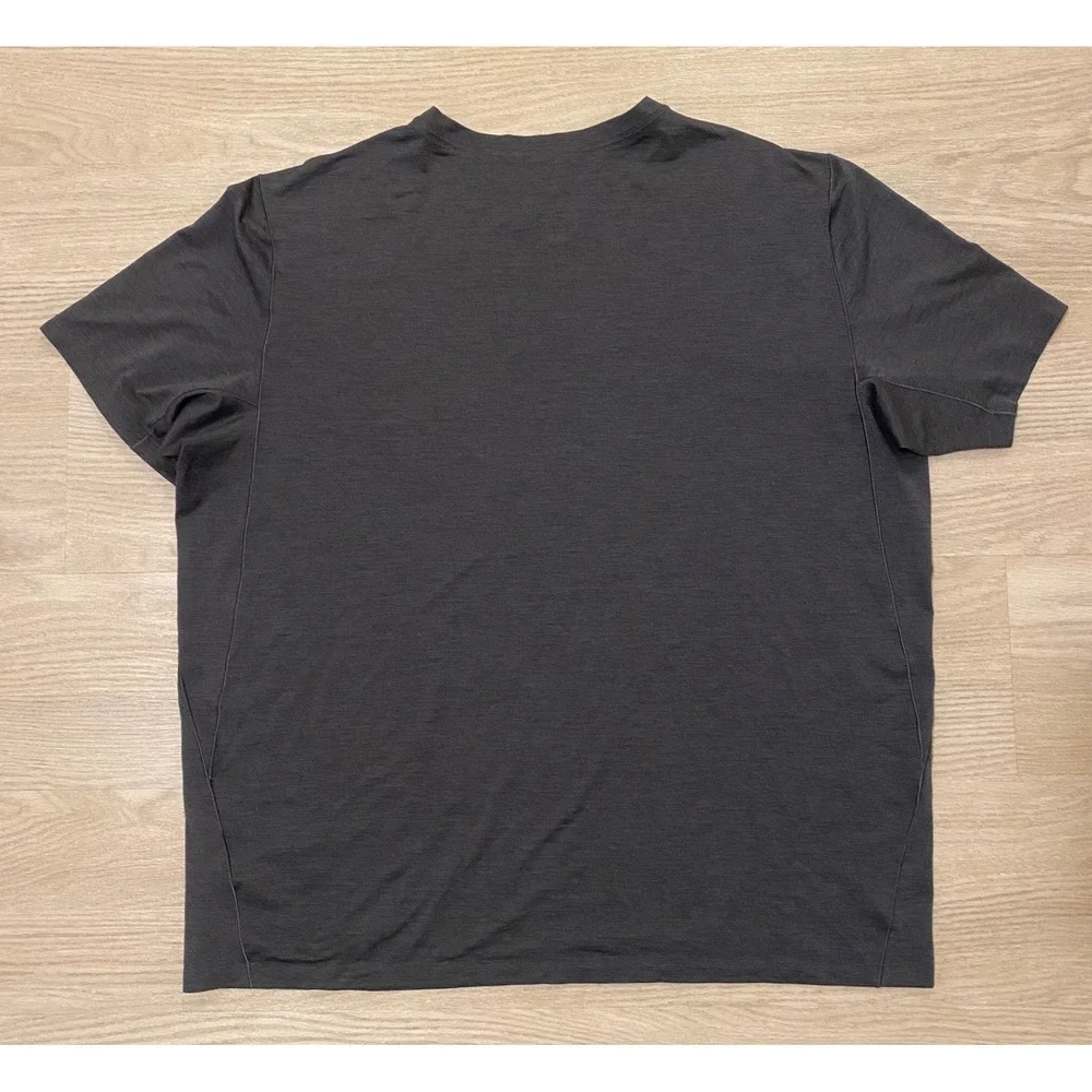 Arcteryx Cormac Crewneck Shirt Mens XL Heathered Black Gorpcore Performance